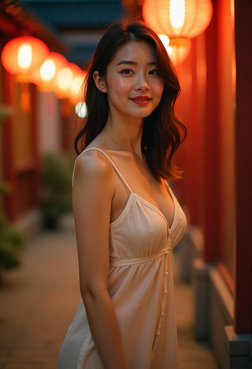 城市夜景中的电影取景地